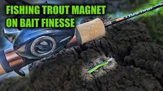 Fishing Trout Magnet for Bluegills on BFS