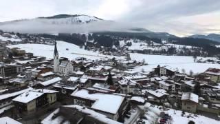 Flug der Drohne - Ellmau Dorf - 2016