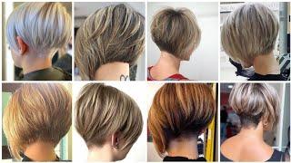 Woman Short Bob pixie Haircut|Short undercut Haircut Short Haircut 2025!