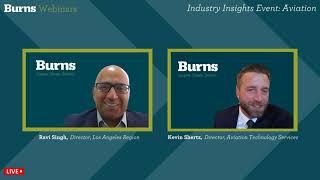 Burns Industry Insights: Embracing Disruptive Aviation Technologies