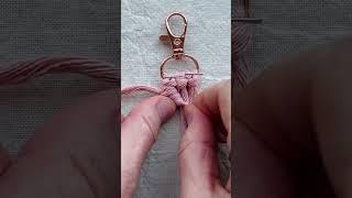 Macrame Keychain Tutorial