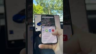 Send directions to your Tesla right from your phone