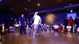 おじさん vs FatSnake BEST16 U25 CHALLENGER 2018 Grand Championship POPPIN BATTLE