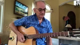 Roger Linn plays Desio guitar