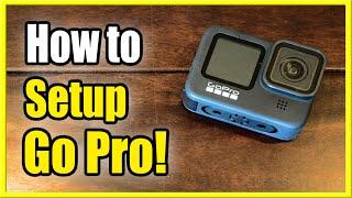 How to Unbox & Setup Go Pro Hero 9 (Update, Insert SD Card & Settings)