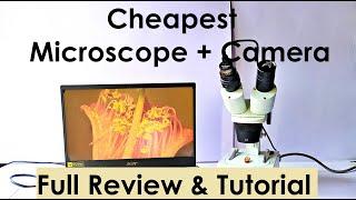 Stereo Microscope Full Review and Tutorial | Amscope