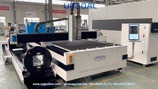 3000W Combined Metal Plate Tube Profile Fiber Laser Cutting Machine with 3m Rotary Device