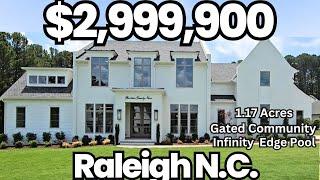 Southern Hills Estates| New Construction| Luxury Home Tours | Raleigh NC