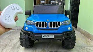 RC BMW Car Unboxing & Testing | Remote Control Ride On BMW Jeep | Shamshad Maker