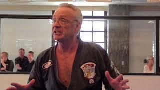 Kenpo Professor Tom Bleecker Talks about the Pledges