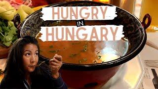 WHAT TO EAT IN HUNGARY? | Trying Hungarian Food | GOULASH, LANGOS, KÜRTÖSKALACS, DOBOS TORTA