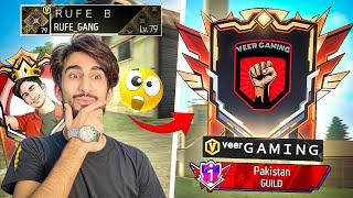 Clash With NO.1 Guild Of PAKISTAN - New Vs Old  - Garena Free Fire