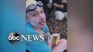 Woman is first to swim English Channel 4 times in a row l ABC News