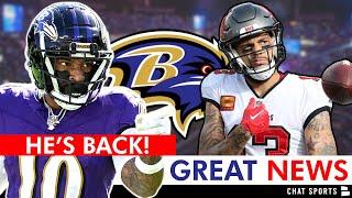 Ravens Just Got A Double Dose Of Great News Ahead Of Week 7 vs. The Tampa Bay Buccaneers