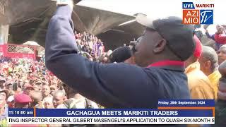 DP Gachagua FEARLESSLY DESROYS Ruto in Marikiti, Claims he is BRIBING MPS to IMPEACH him