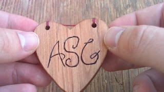 How to Make a Wooden Heart-Shaped Christmas Ornament