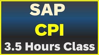 SAP CPI (Cloud Platform Integration) Training || SAP CPI (basic to advanced) Training