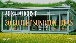 2024 August: 30 Budget Sunroom Ideas | Hommie Factory Direct Sunrooms