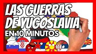 Las GUERRAS de YUGOSLAVIA en 10 minutos  | El conflicto de los balcanes resumido