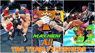 All Tag Team Finishers  ~ WWE MAYHEM