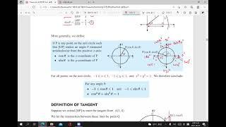 [IB Math HL11] The unit circle 단위원