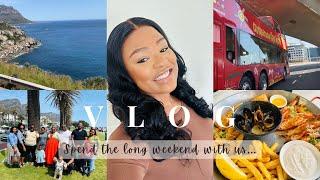 VLOG: Spend a couple of days with us| City Sightseeing, Table Mountain, Wine farm and many more...