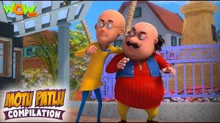 Raja Ka Baj Gaya Baja | Motu Patlu Season 14 Compilation 04 | Motu Patlu | Wow Kidz | #spot