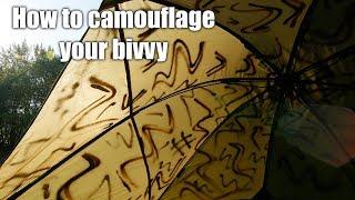 How to camouflage your bivvy **www.carpfeed.com**