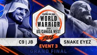 JB (Rashid) vs. Snake Eyez (Zangief) - Grand Final - US/Canada West - World Warrior 2024