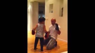 Kickboxing kid Sean Kamalipour