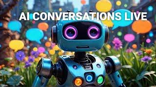 Chat with Artificial Intelligence live on YouTube! #chatgpt #aitube #artificialintelligence #chat