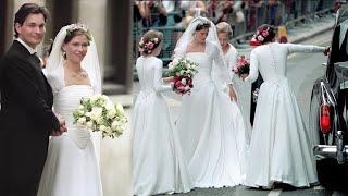 Princess Margaret's Daughter Lady Sarah’s Wedding Gown Considered The Most MAGICAL Wedding Gown