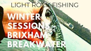 Light Rock Fishing - Winter Sessions - Brixham Breakwater