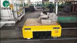 Industrial Motorized Rail Trolley - Electric Heavy Duty Platform Trolleys