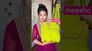 Meesho party wear Anarkali dress haul | Meesho Anarkali dress haul | #fashion #meesho #dress