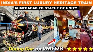 Gujarat’s First Luxurious Heritage Tourist Train Journey | Ahmedabad to Kevadia(STATUE OF UNITY)