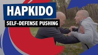 Hapkido street defense: someone is pushing you