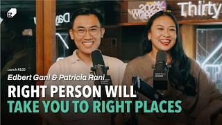 Lunch #155 - The Power Couple yang Berprestasi & Serba Bisa! ft. Edbert Gani & Patricia Rani