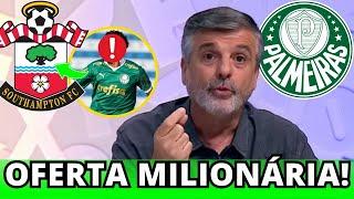 BOMBA! PALMEIRAS RECEBE PROPOSTA DE R$ 73,6 MILHÕES POR ATACANTE! | NOTÍCIAS DO PALMEIRAS