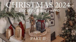 CHRISTMAS DECORATE WITH ME 2024 | NEW CHRISTMAS DECORATING IDEAS 2024 CHRISTMAS 2024