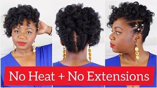 Natural Hairstyles for Black Women with Short Hair