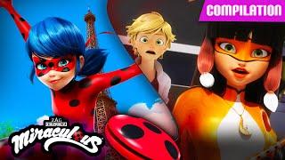 MIRACULOUS |  Compilation 10  FULL EPISODES ▶️ [Kung Food - Volpina] Season 1