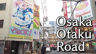 Japan Otaku Road in Osaka Walking Tour - Osaka Japan [ Nipponbashi ]