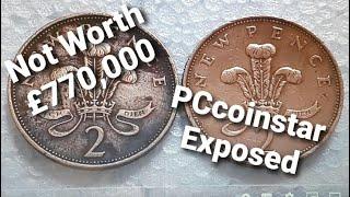 UK 1971 2p Eye Watering £770,000 PCcoinstar exposed