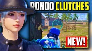 RONDO ONLY 1V4 CLUTCHES IN PUBG MOBILE!!