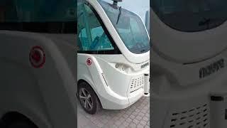 ## 西九海濱公園最新無人駕駛電動車試行 ##