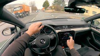 Passat Variant 2.0 TDI 2018 POV TestDrive Kitzingen+ Autobahn Тест Драйв от Первого Лица