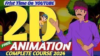 2D Animation Complete Course in Hindi | Mobile Se Cartoon Video Kaise Banaye | Full Explained | FREE