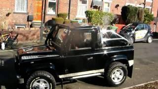 The best Land Rover Defender 90 V8 in the U.K. EVER! (also the noisiest!)