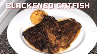 CAJUN BLACKENED CATFISH | HOW TO MAKE BROWN BUTTER-BASTED CAST IRON SKILLET CATFISH